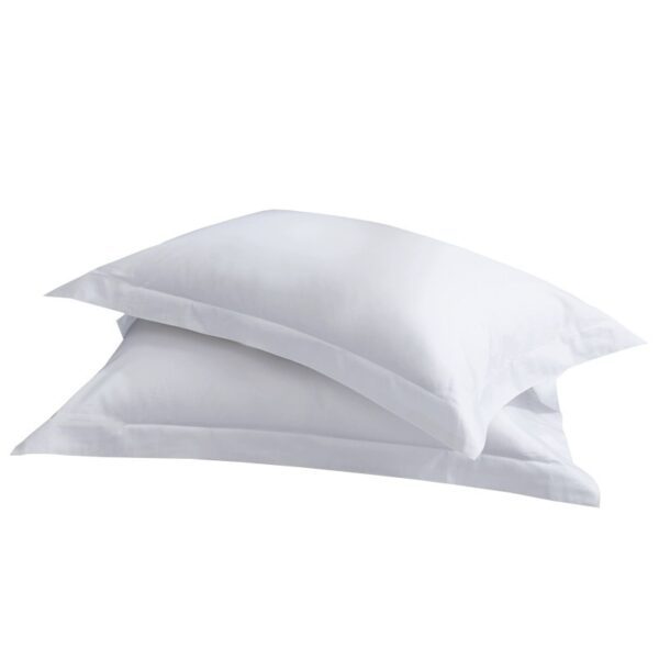 Breathable Plain Cotton Hotel Pillow Cases