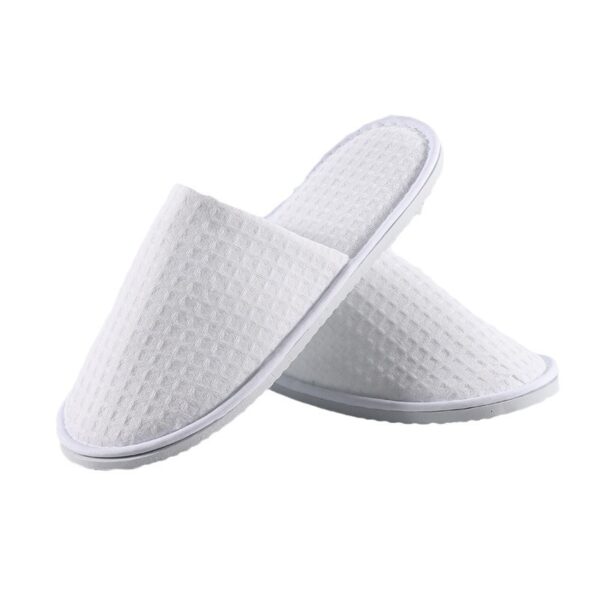 Custom Logo Disposable Salon Slippers - Hotel & Travel Amenity