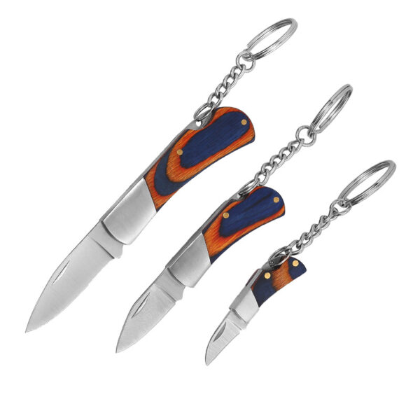 Mini Folding Stainless Steel EDC Box Cutter Knife - Image 3