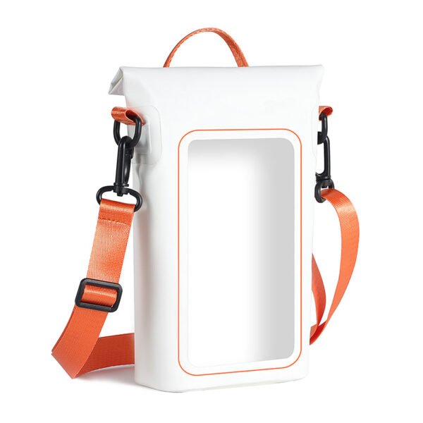 Waterproof PVC Phone & Bottle Carrier Bag with Pocket - Image 4