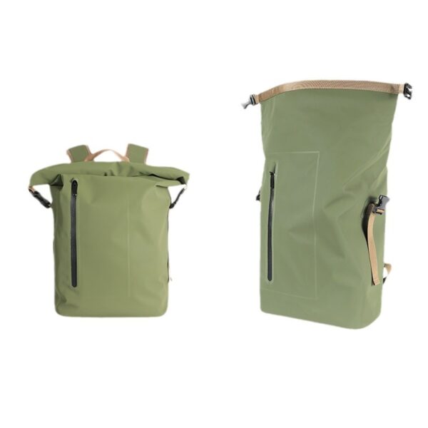 Waterproof 30L Gym Backpack - Roll Top Dry Bag - Image 2