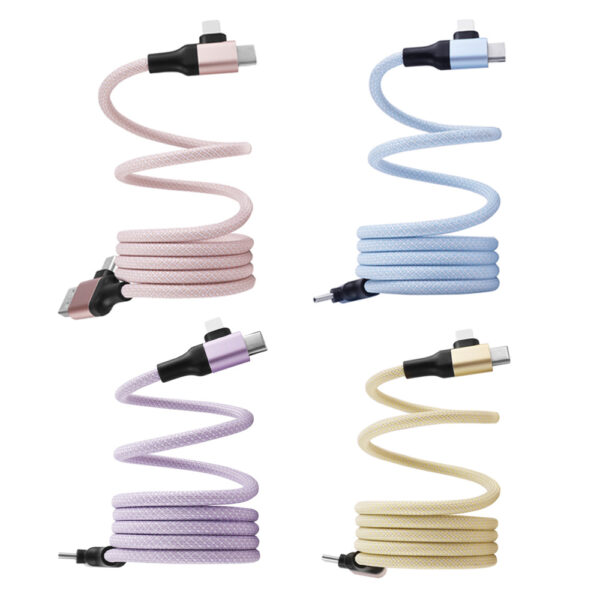 Bestselling 60W 4-in-1 Magnetic USB Charging Cable - Image 5
