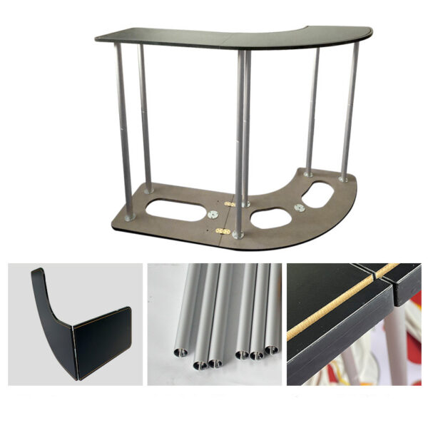 LED Lift Desk: Folding, Luminous, Customizable Sales Booth - Image 4