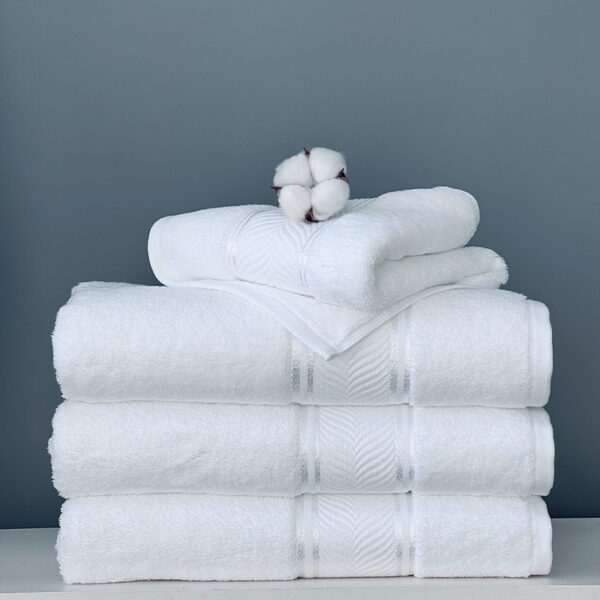 Supplies Star High Quality Hotel Towels Custom Hotel Towels With Logo - Image 5