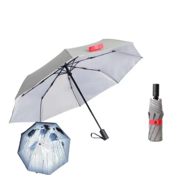 Sun Protection Reflective Folding Umbrella - Image 4