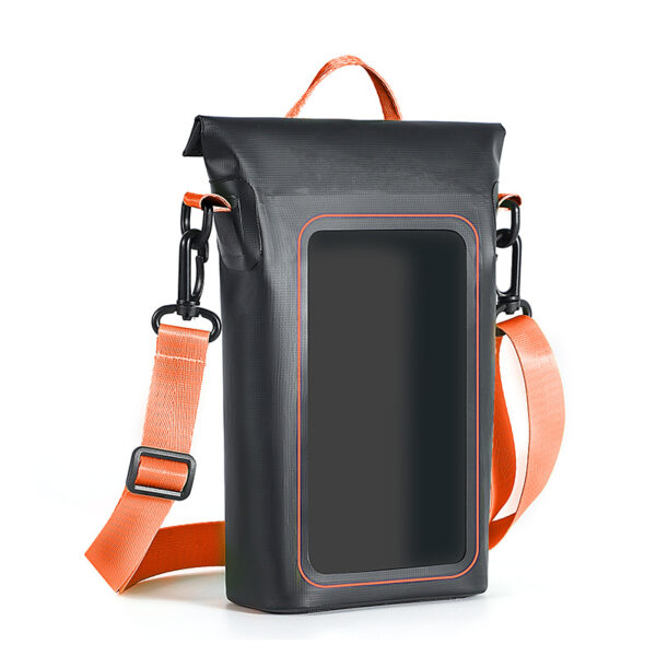 Waterproof PVC Phone & Bottle Carrier Bag with Pocket - Image 3