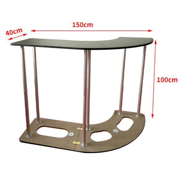 LED Lift Desk: Folding, Luminous, Customizable Sales Booth - Image 5
