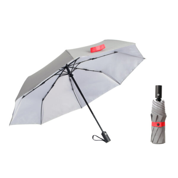 Luxury 23" Windproof Auto Umbrella with Logo Print - Image 5
