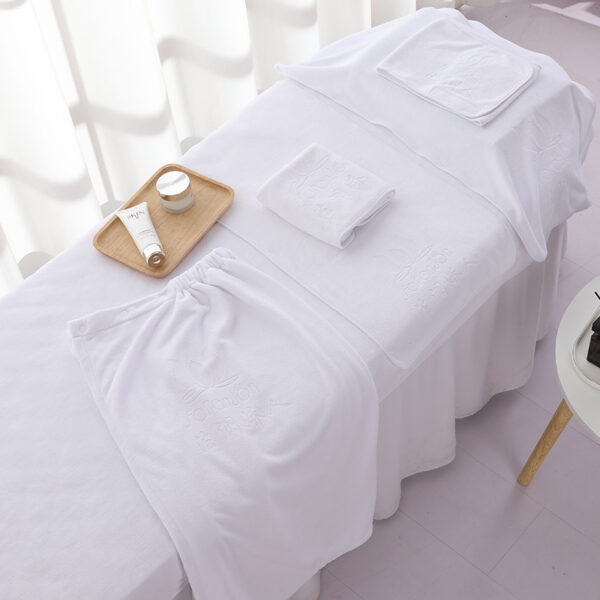 Custom Embroidery Microfiber Spa Towel Set - Image 2