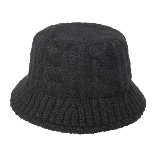 Winter Acrylic Knitted Slouchy Bucket Hat - Image 3
