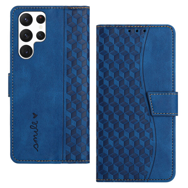 Retro Magnetic Flip Leather Phone Cover with Holder - Image 7
