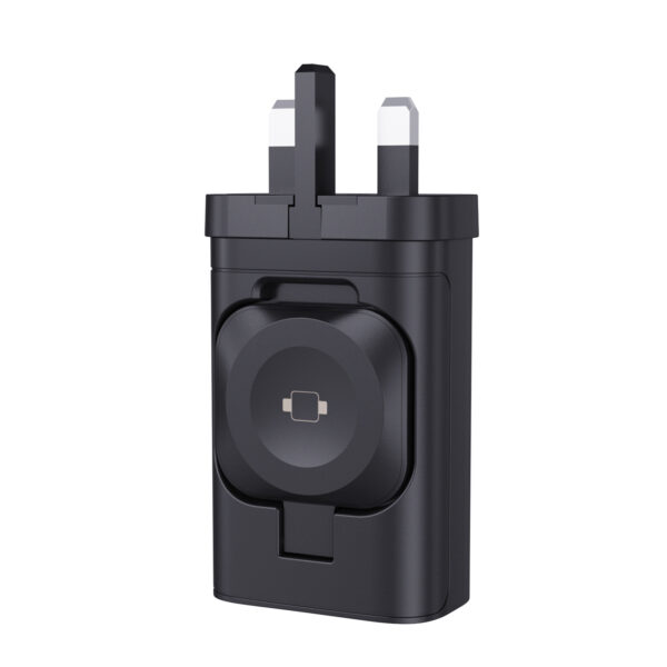 Custom EU Plug Smart Watch Wireless Charger for Devices - Image 3