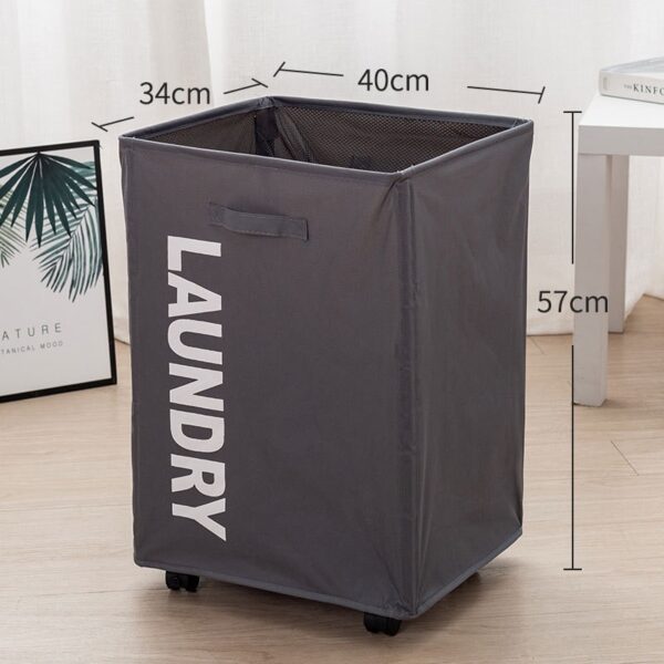 Collapsible Large Capacity Yoga Mat Bag with Wheels - Image 4