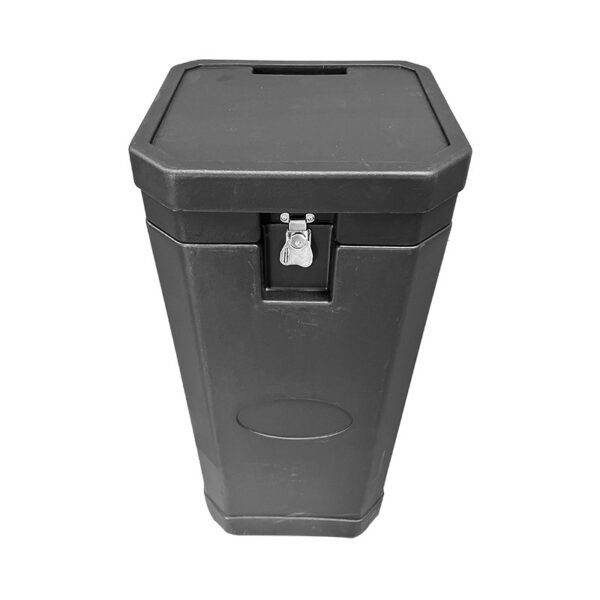 Folding Exhibition Trolley Box - Portable Plastic Reception Desk - Image 6