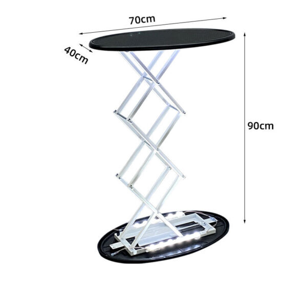 Portable exhibition tension fabric aluminum promotion counter table trade show counter - Image 5