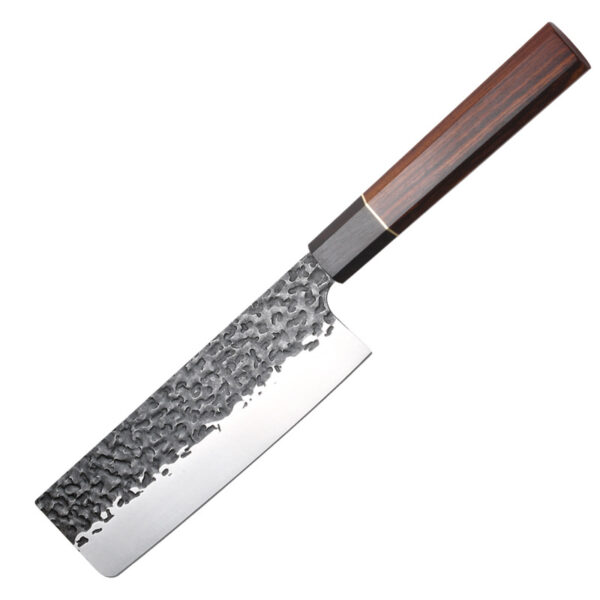 7-Pc Hand Forged High Carbon Steel Kitchen Knife Set - Image 4