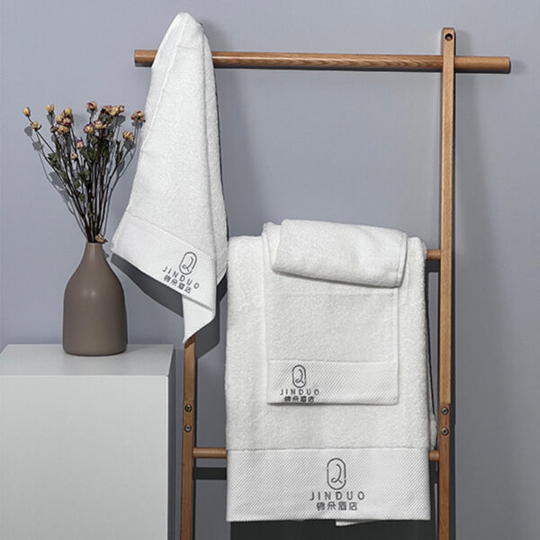 Supplies Star High Quality Hotel Towels Custom Hotel Towels With Logo - Image 4