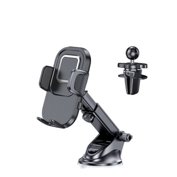 Universal Foldable Car Phone Holder - Dashboard Mount - Image 2