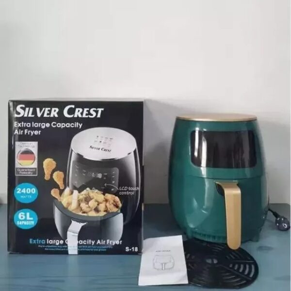 6L Digital Air Fryer with Nonstick Basket - Custom Colors - Image 3