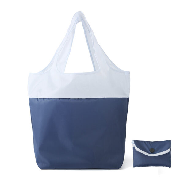 Foldable Polyester Tote - Small, Pocket, Reusable Shopping Bag - Image 5