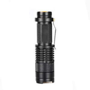 Outdoor Camping Metal Mini Telescopic Focusing Flashlight