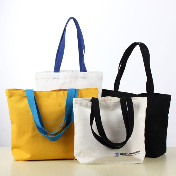 Direct Large Capacity Custom Canvas Shopping Bags - Image 4