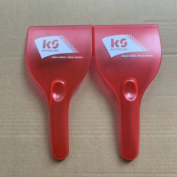 Car Windshield Ice Scraper - Custom Logo Snow Shovel Plastic Tool - Image 4