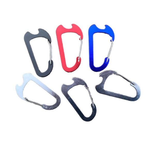 Metal Carabiner Keychain - Climbing, Factory Supply, Key Buckle Hook - Image 2