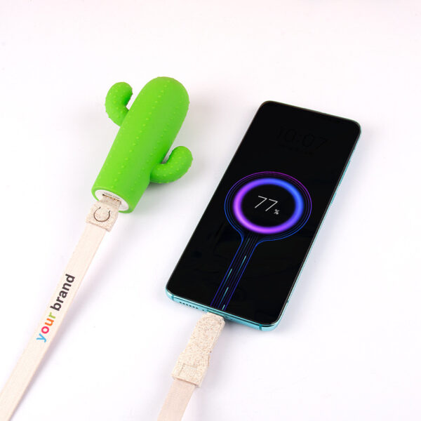 3-in-1 Charging Lanyard - Business Gift, USB Cable, ID Cord, Type-C, Micro USB - Image 2