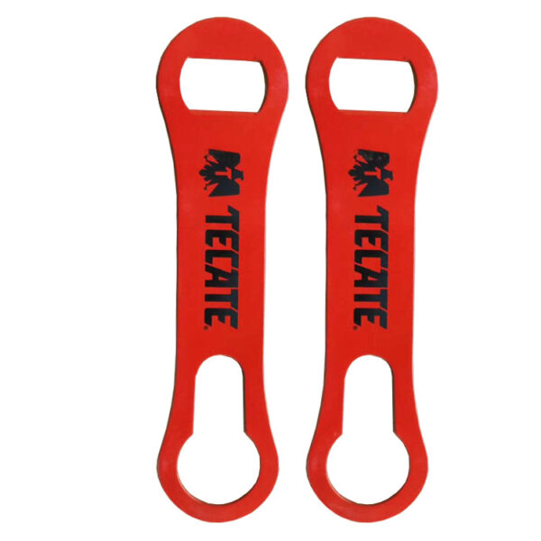 Fast Ship Flat Beer Opener w/ Dual Logo Print - Image 5