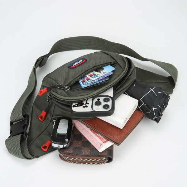 Custom Logo Large Waterproof Gym Waist Bags - Image 4
