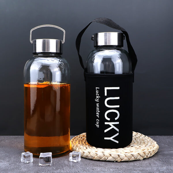 Wholesale Creative Glass Water Bottle - Tea Infuser - Image 4