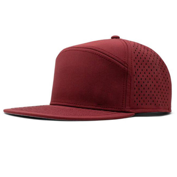 Custom Snapback Cap - Waterproof, Breathable Mesh Hat - Image 3