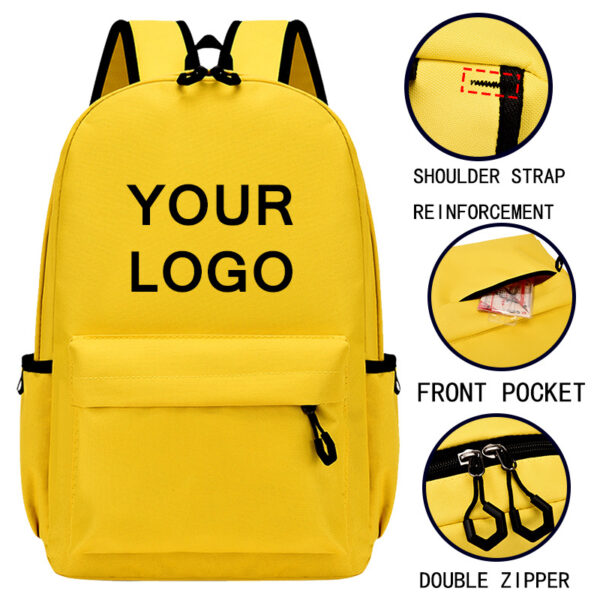 Large Capacity Oxford Backpack - Trendy Student Schoolbag - Image 5