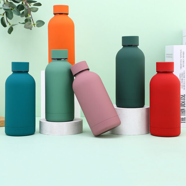 Double Wall Stainless Steel Tumbler - 500ml Insulated Water Bottle - Image 3