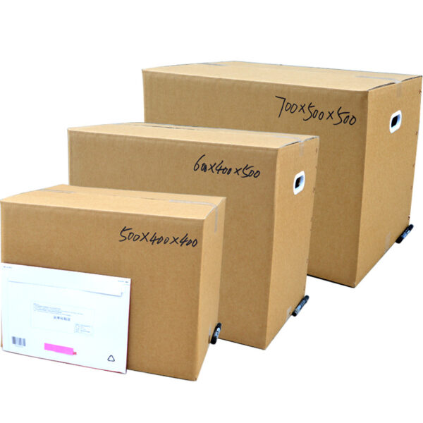 Custom Logo Black Mailer Boxes - Corrugated Shipping, Moving Carton Box - Image 2