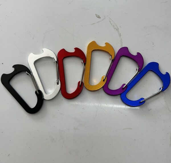 Metal Carabiner Keychain - Climbing, Factory Supply, Key Buckle Hook - Image 4