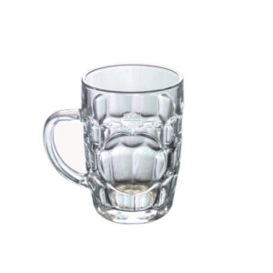 Dimple Stein Glass Mug - Sublimated Beer Tankard