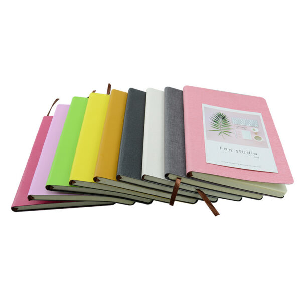Customizable A4-A6 PU Leather Planner Notebooks - Image 2