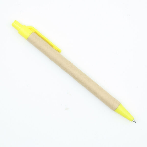 Cheap simple custom logo promotion pen Paper pen eco friendly - Image 4