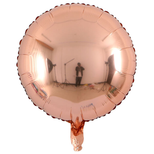 Small 18Inch Foil Sold Clear Color Aluminum Helium Foil Round Balloons - Image 4