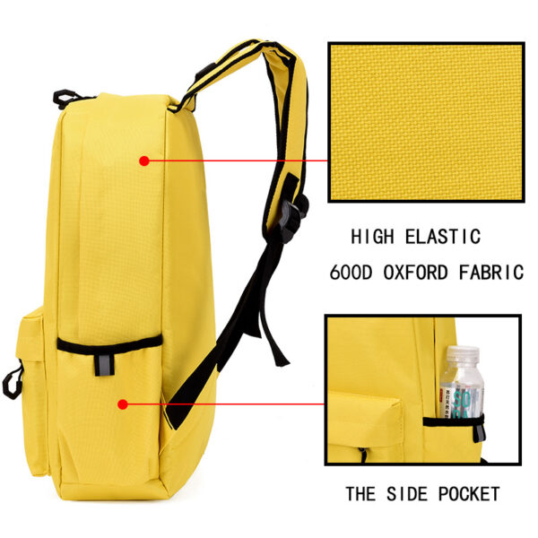 Large Capacity Oxford Backpack - Trendy Student Schoolbag - Image 4