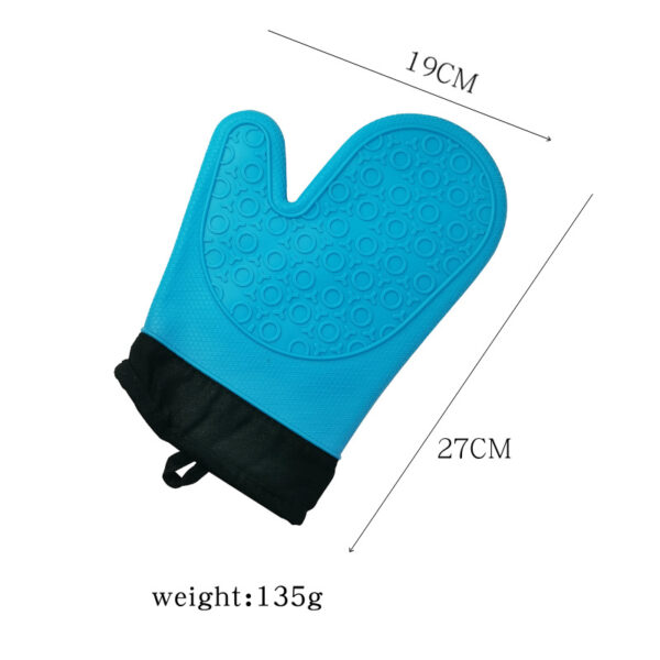 Heat Resistant Silicone Baking Gloves - Customizable Oven Mitts Hot Sell - Image 5