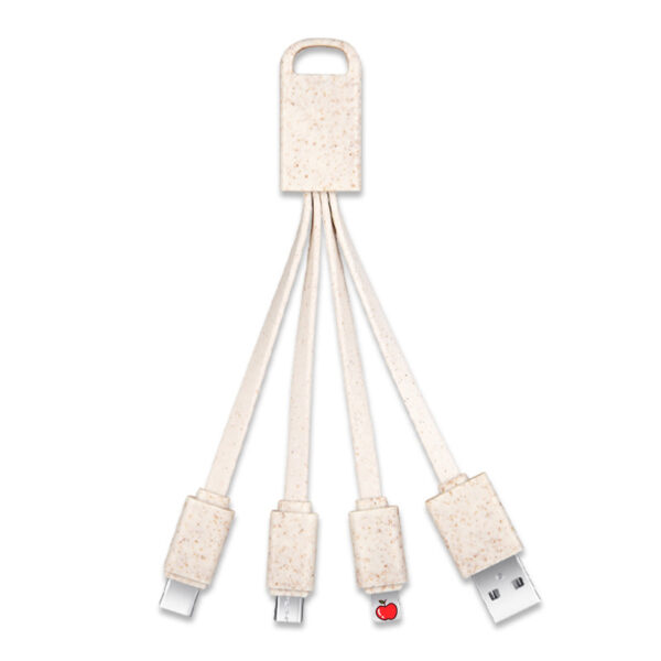 Eco-Friendly 3-in-1 USB Cable for Mobiles - Image 3