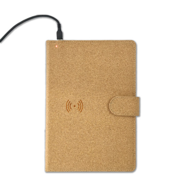 Custom Powerbank Notebook - Smart, Luxury Planner with Built-in Bank - Image 3