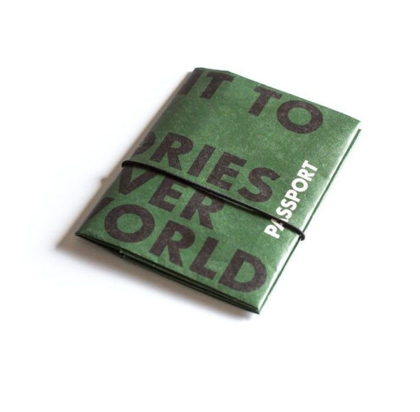 Dupont Paper Mask - Waterproof, Logo Print, Passport/Ticket/Card Bag - Image 4
