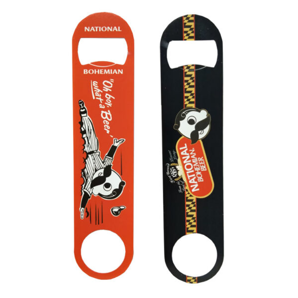 Fast Ship Flat Beer Opener w/ Dual Logo Print - Image 4