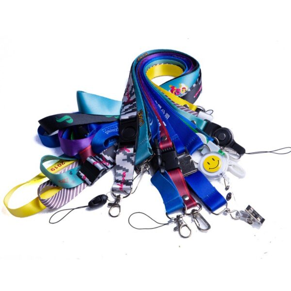 Custom Logo Polyester Lanyards - Event ID Card Holders - Image 2