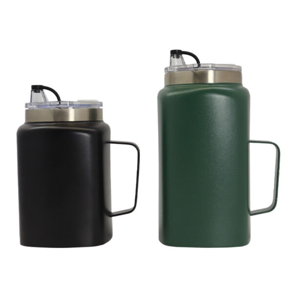 600ml Insulated Stainless Steel Tumbler - Travel Mug - Image 4