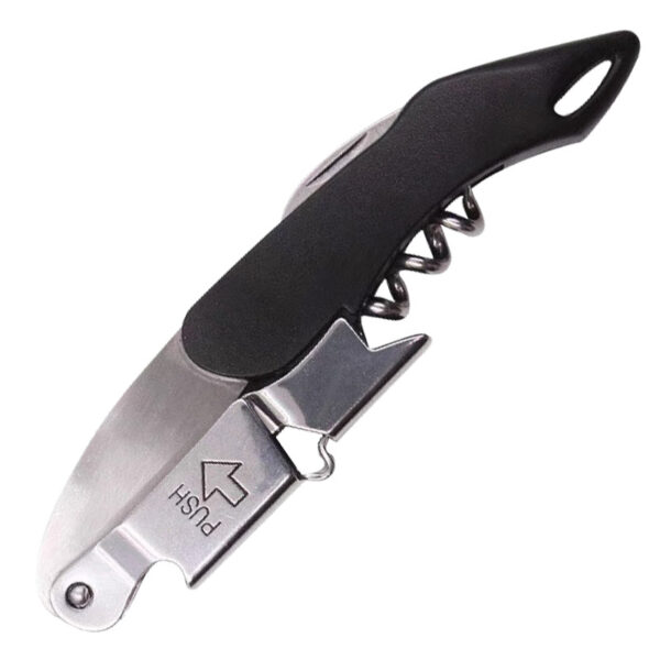 Engraved Wooden Corkscrew with Custom Logo - Image 3
